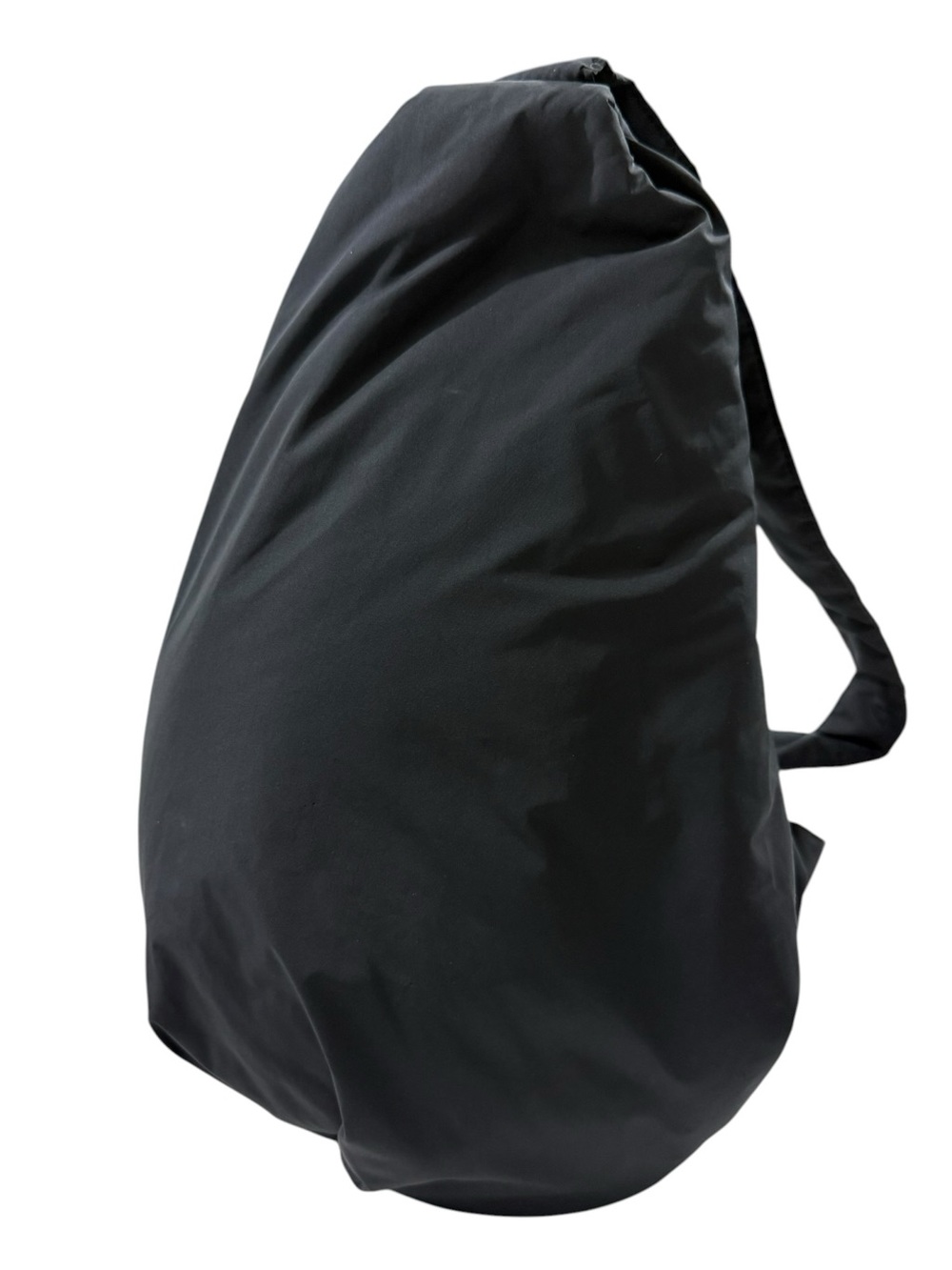 COS Oversized Puffer Sling Shoulder Bag Black Minimalist Quilted NWOT